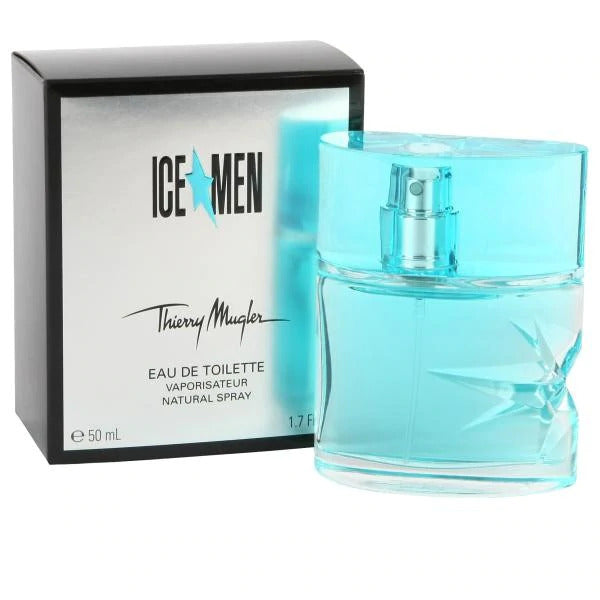 Thierry Mugler Ice Men 50ml EDT Spray Men (RARE)