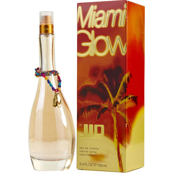 Jennifer Lopez Miami Glow 100ml EDT Spray Women (RARE)