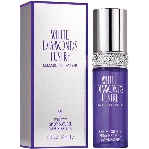 Elizabeth Taylor White Diamonds Lustre 30ml EDT Spray Women (RARE)