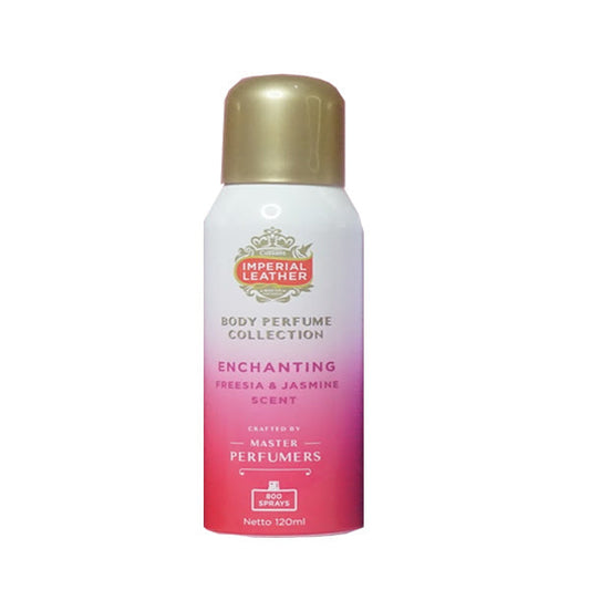 Cussons Imperial Leather Body Perfume Collection Enchanting Freesia & Jasmine Scent 120ml