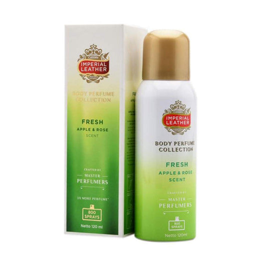 Cussons Imperial Leather Body Perfume Collection Fresh Apple & Rose Scent 120ml