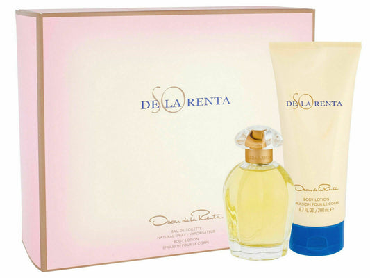 Oscar De La Renta So De La Renta 2pcs Gift Set 100ml EDT Spray Women