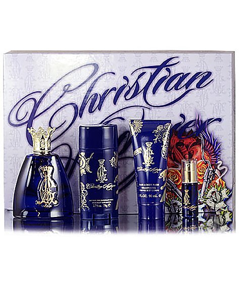 Christian Audigier 4pcs Gift Set 100ml EDT Spray Men