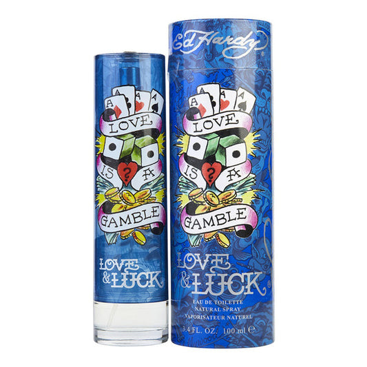 Christian Audigier Ed Hardy Love & Luck 100ml EDT Spray Men