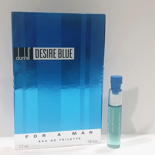 Alfred Dunhill Desire Blue Vial 5x 1.7ml EDT Spray Men