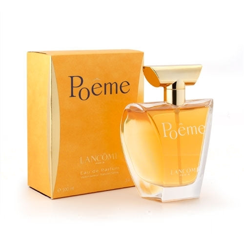 Lancome Poeme 100ml EDP Spray Women (yellow floral white floral powdery)