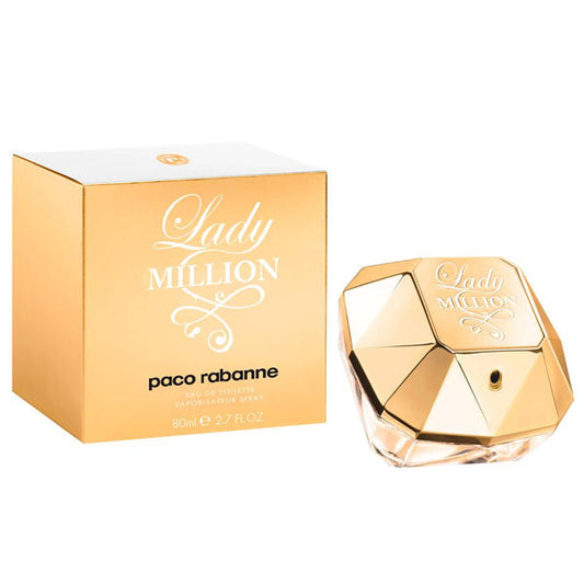 Paco Rabanne Lady Million 80ml EDT Spray Women (RARE)