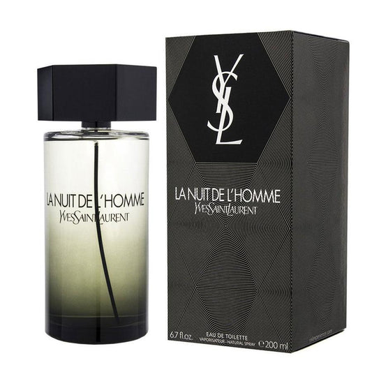 Yves Saint Laurent La Nuit De L'Homme 200ml EDT Spray Men (RARE)