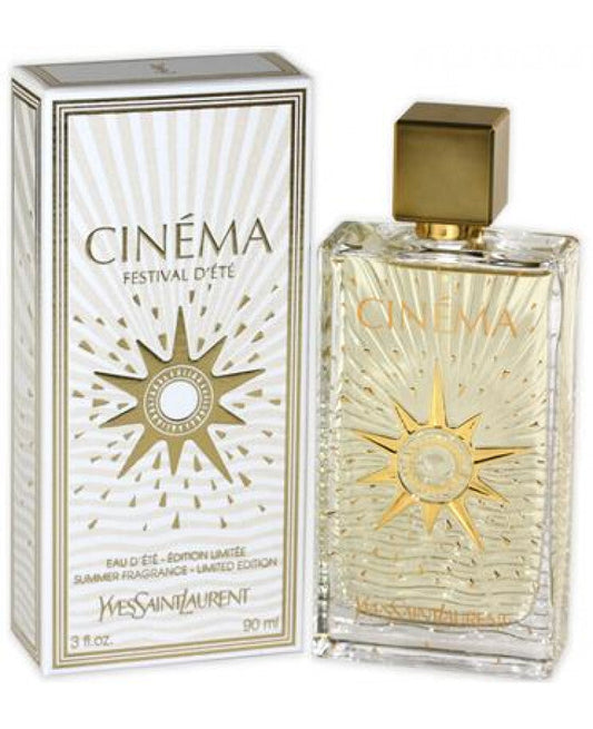 Yves Saint Laurent Cinema Festival D'Ete Summer Fragrance Limited Edition 90ml Eau D'Ete Spray Women (RARE)