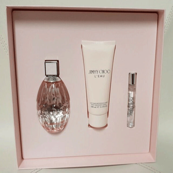 Jimmy Choo L'Eau 3pcs Gift Set 90ml EDT Spray Women