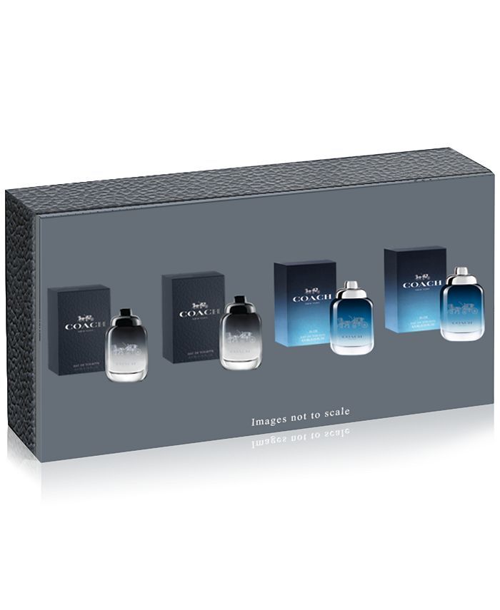Coach New York Man Miniature 4pcs Gift Set Dab-On Men Variety