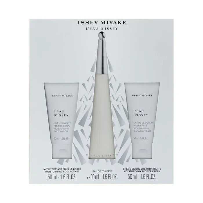 Issey Miyake L'eau D'issey 3pcs Gift Set 50ml EDT Spray Women