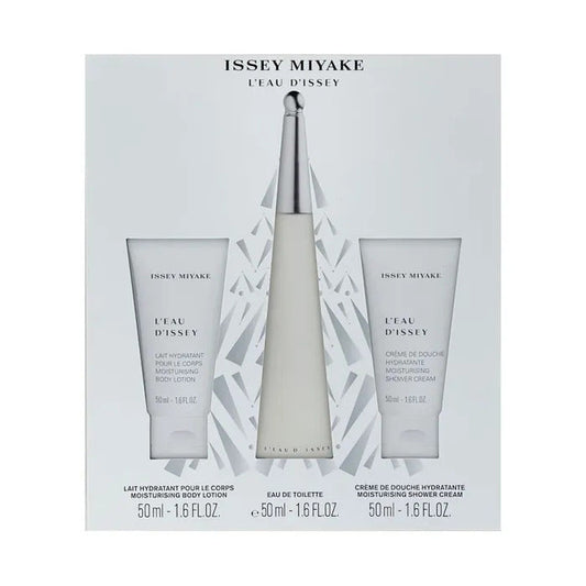Issey Miyake L'eau D'issey 3pcs Gift Set 50ml EDT Spray Women
