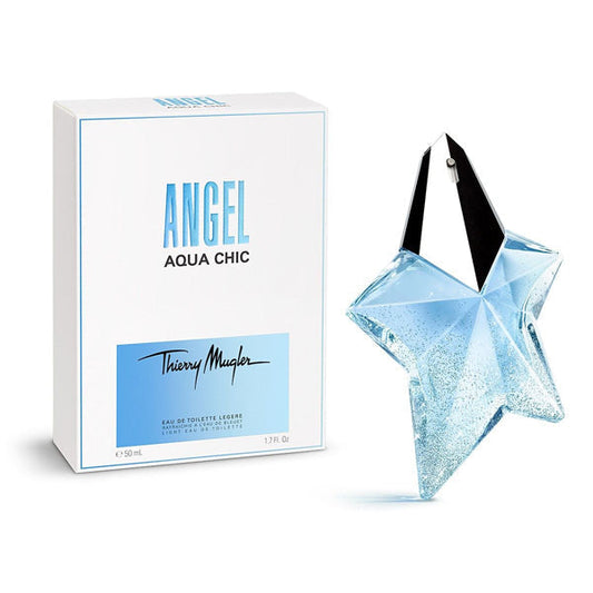 Thierry Mugler Angel Aqua Chic 50ml Light EDT Spray Women (RARE) (unboxed)