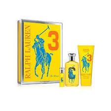 Ralph Lauren Big Pony #3 3pcs Gift Set 100ml EDT Spray Women
