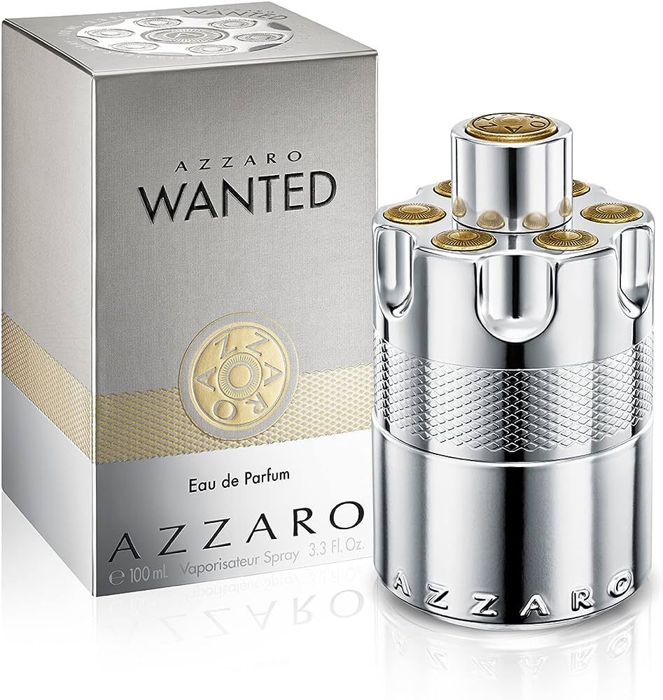 Azzaro Wanted 100ml EDP Spray Men (Box Slightly Dented)(Aromatic Woody)