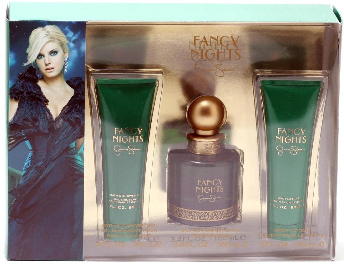 Jessica Simpson Fancy Night 3pcs Gift Set 100ml EDP Spray Women