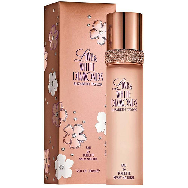 Elizabeth Taylor Love & White Diamonds 100ml EDT Spray Women (RARE)