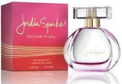 Jordin Sparks Because Of You 75ml EDP Spray Women (RARE)