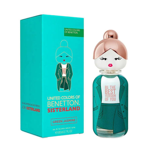 Benetton Sisterland Green Jasmine 80ml EDT Spray Women