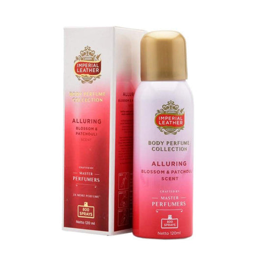 Cussons Imperial Leather Body Perfume Collection Alluring Blossom &  Patchouli Scent 120ml