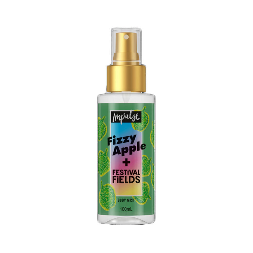 Impulse Body Mist Fizzy Apple + Festival Fields 100ml