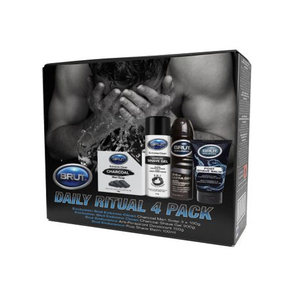 Brut Daily Ritual 4 Pack Gift Set