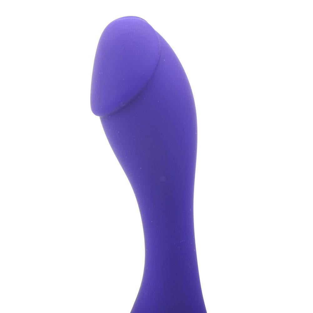 10-Speed Flexible Purple Silicone Realistic Dildo Vibrator - Secret Admirer